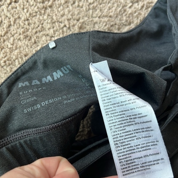 Mammut Vella Sports Bra Grey Strappy - Picture 6 of 8